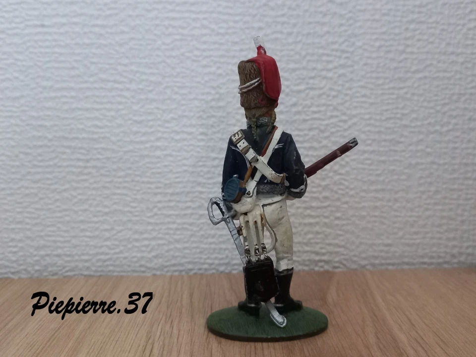 soldats de plomb 1er empire del prado - Dragon cavalerie lègère   + fascicule - Photo 4/4