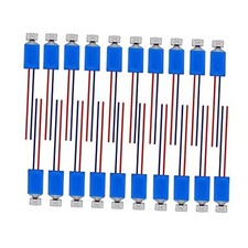 20 Pcs DC 3 V 3500 RPM Pager Cell Phone Micro Vibration Motor 4 mm x 8 mm