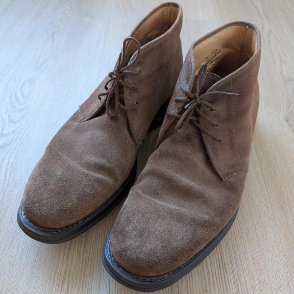 Men Church'S Boots Brown Suede 43