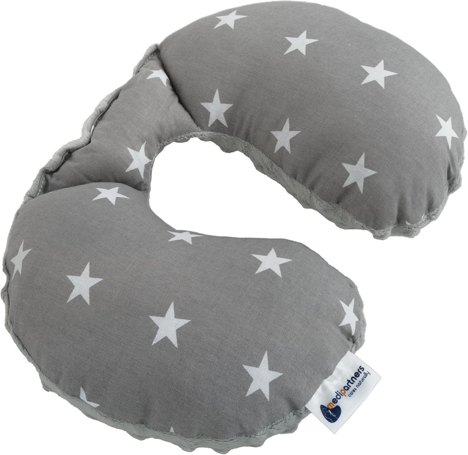 Cuscini Da Viaggio Bambini Cuscino per Collo Seggiolino Auto - 100% Cotone Minky