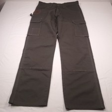 NWT Wrangler Ranger Mens Pants 34x32 Brown Olive Riggs Workwear Cargo