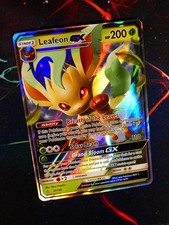 NM Pokemon LEAFEON GX Card SM ULTRA PRISM Set 13/156 Sun and Moon Rare Holo on eBay