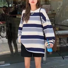 Korean Style Sweatshirt Couple Matching Pullover Women Harajuku Fashion