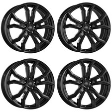 4 Dezent TV black wheels 8.0Jx19 5x120 for Chevrolet Malibu 19 Inch rims