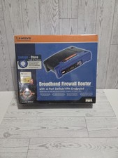 NEW Linksys BEFSX41 Broadband Firewall Router 4-Port VPN Endpoint Sealed Cisco