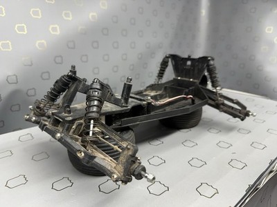Traxxas Rustler 2wd 1:10 Stadium Truck Slider Chassis W/servo And Tranns- Tested
