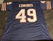 Tremaine Edmunds Signed Custom XL Jersey Beckett BAS Certified