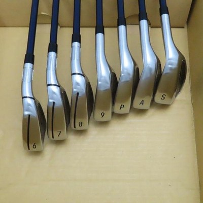 TaylorMade M6 Iron Set 6-Pw,Aw,Sw 7pc Flex Regular Diamana BLUE
