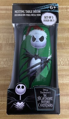 The Nightmare Before Christmas Nesting Dolls Disney Tim Burton Set of 5 New Box