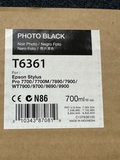Original Epson Tinte T6361 Stylus Pro 7900 9900 Photo Black C13T636100 MHD 2014