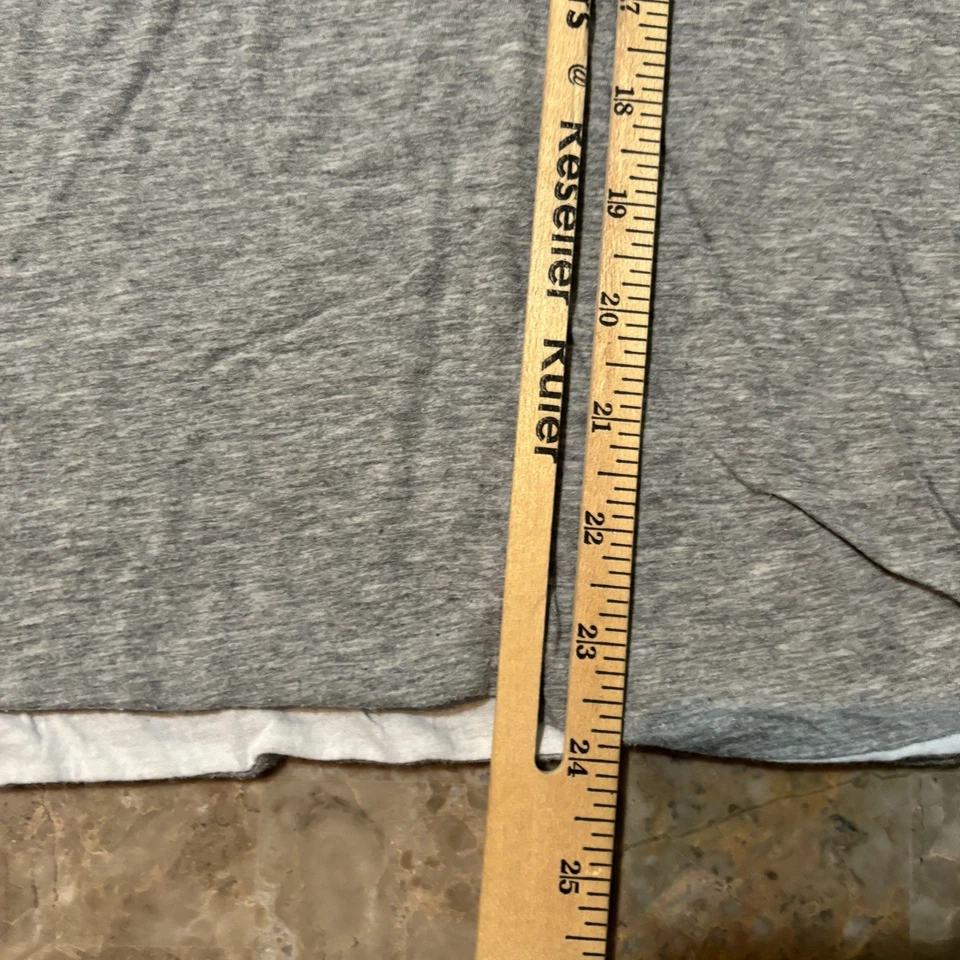 John Varvatos Shirt Mens Medium Grey Statue Of Liberty Double Layer Americana - Image 3 of 4