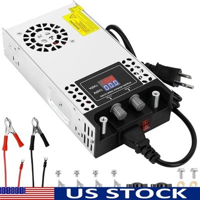 110V AC to DC 0-12V Buck Converter 0-50A 600W Power Supply with LCD Display