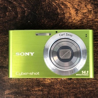 Sony Cyber-shot DSC-W320 14.1MP Digital Camera - Silver for sale