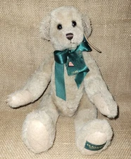 Anna Club Plush Fully Jointed Teddy Bear Classics Leather Tag Line Collectible