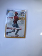 2025 Panini Prospects Edition Holo Gold Steele Hall Reds #'d /10