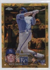 2023 Topps Chrome Sapphire Edition Gold 35/50 Nate Eaton #557 ff8
