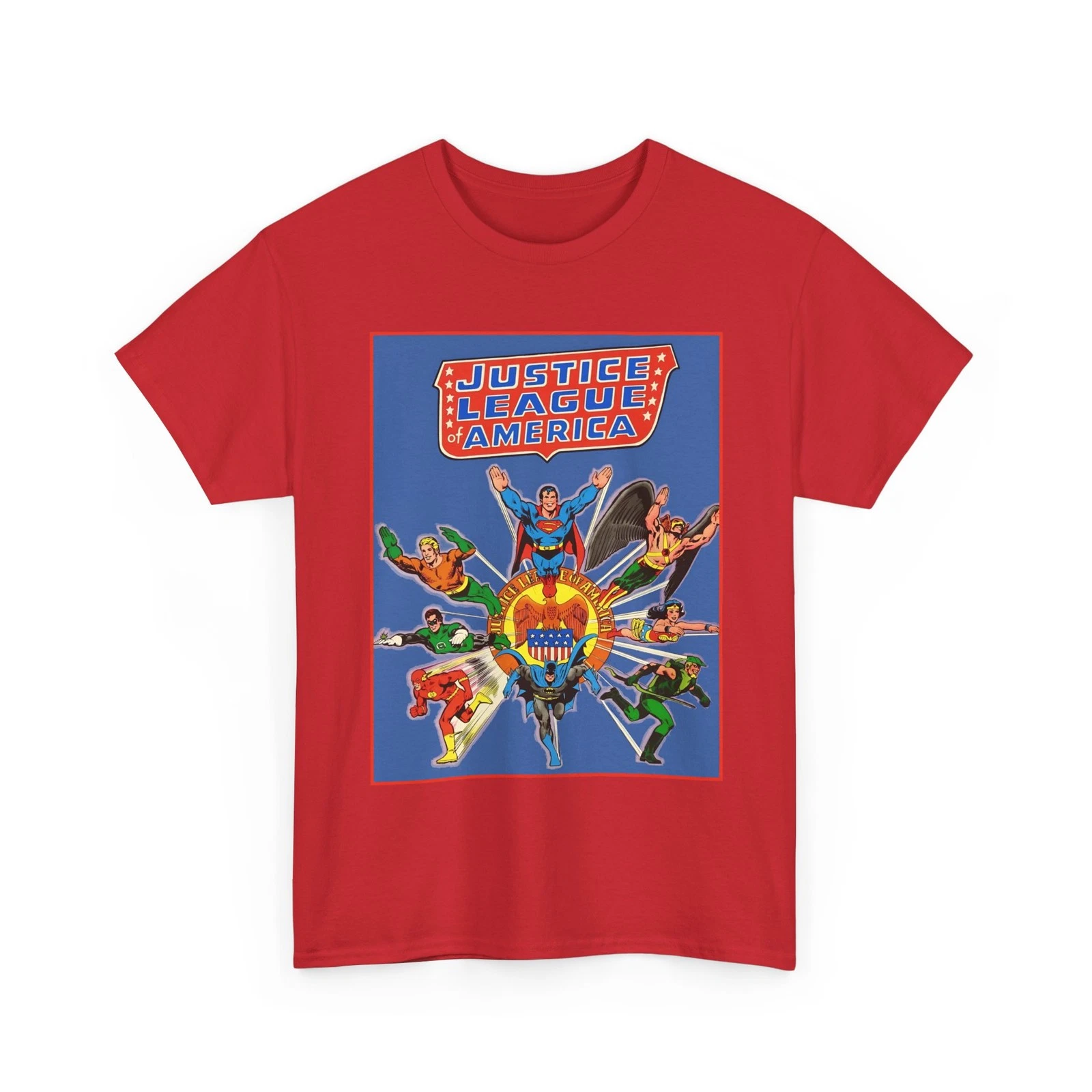 Justice League Treasury Edition T-Shirt - Superman, Batman, Flash - DC Comics