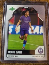 2025 Parkside Pronto NWSL Jacquie Ovalle First of Many Silver 1/10 SP #154 Pride