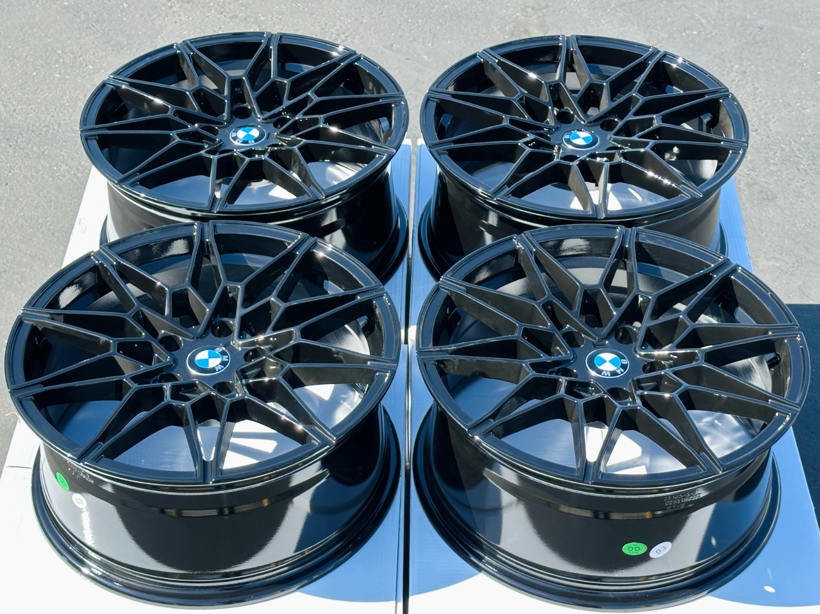 Bmw 320i Rims 4 New 18X8 Rims 5X120 Wheels Fits: BMW 320i 328D 328i 335i ActiveHybrid ...