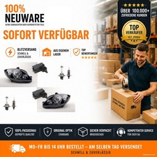 Scheinwerfer passend für Seat Leon 1P 04/09- mit H7 H1 Links Rechts + Stellmotor