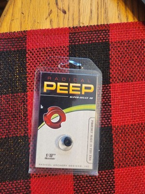 RAD Super Deuce 38 Peep Sight Black 1/8 in.