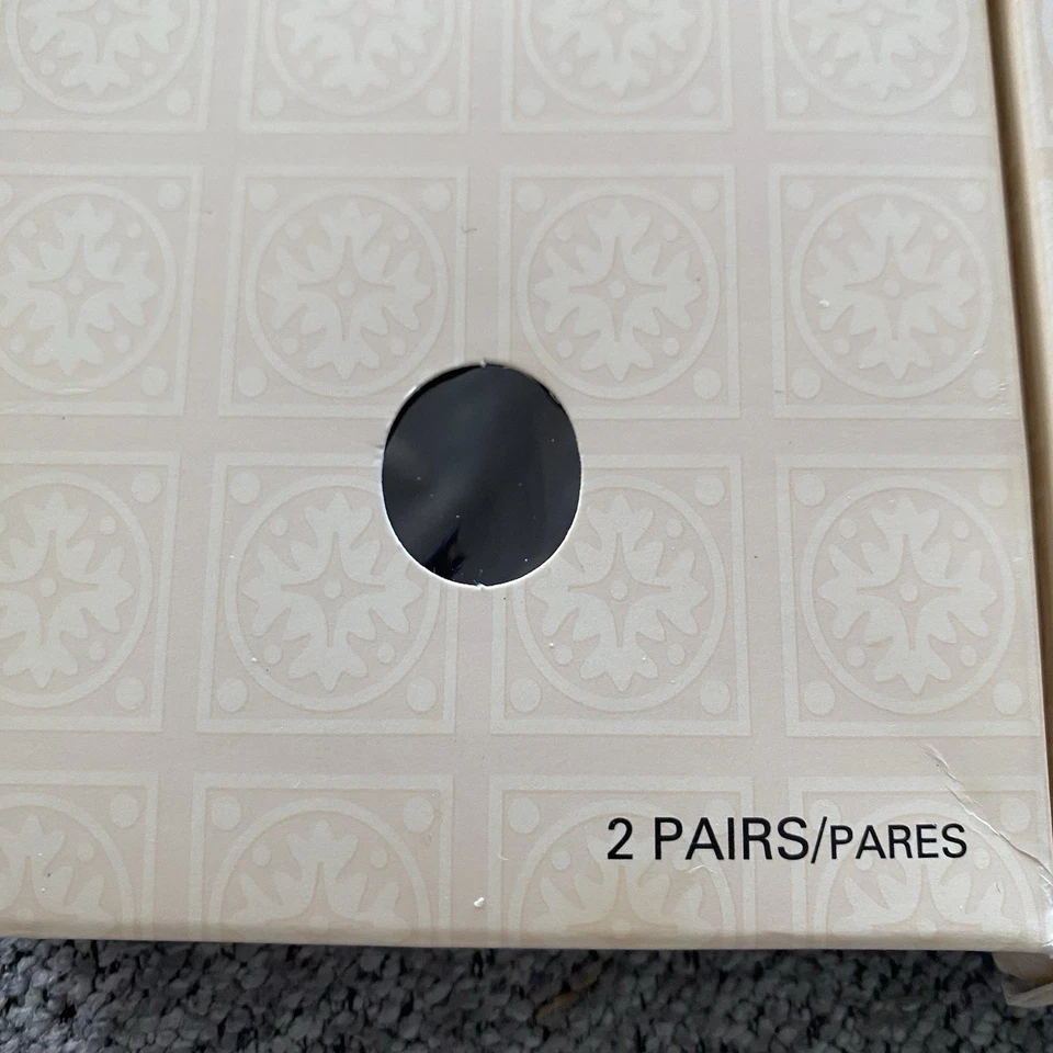 De colección Worthington Sensible Transparente Hasta la Rodilla Avena Negro Taupe 7 Pares Foto 4 de 4