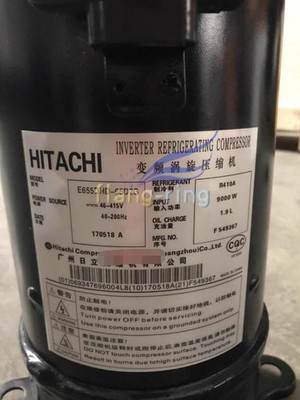 1PCS NEW HITACHI Variable frequency compressor E655DHD-65D2G
