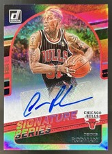 2020-21 Panini Donruss Dennis Rodman Signature Series Auto #SG-DRM Bulls