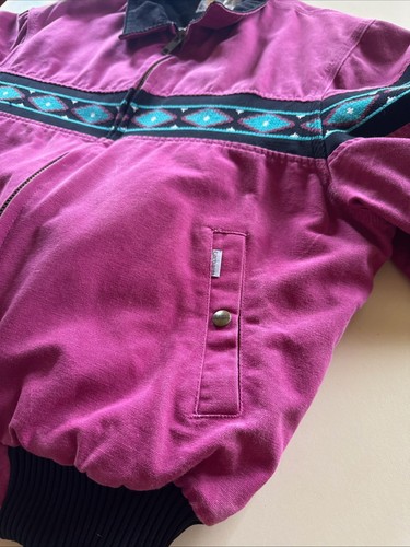 VTG Cargartt JQ059 XXL Southwest Jacket -Aztec Pink Santa Fe Cost ...