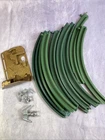 1986 Vtg MOTU ETERNIA Playset Parts- 10 MONORAIL TRACK 2 Grappling Hooks Elevato