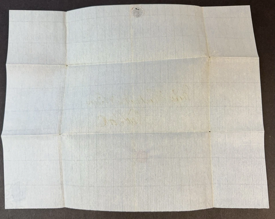 U.S., Scott #10 used on Cover Nov. 3, 1854, Tied by Blue Baltimore, Md., Cancel - Image 4 of 4