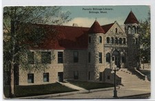 PARMLY BILLINGS LIBRARY~BILLINGS,MONTANA~1910? POSTCARD PARMLY BILLINGS LIBRARY~BILLINGS,MONTANA~1910? POSTCARD