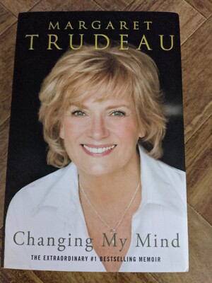 Signed Changing My Mind paperback, Margaret Trudeau
