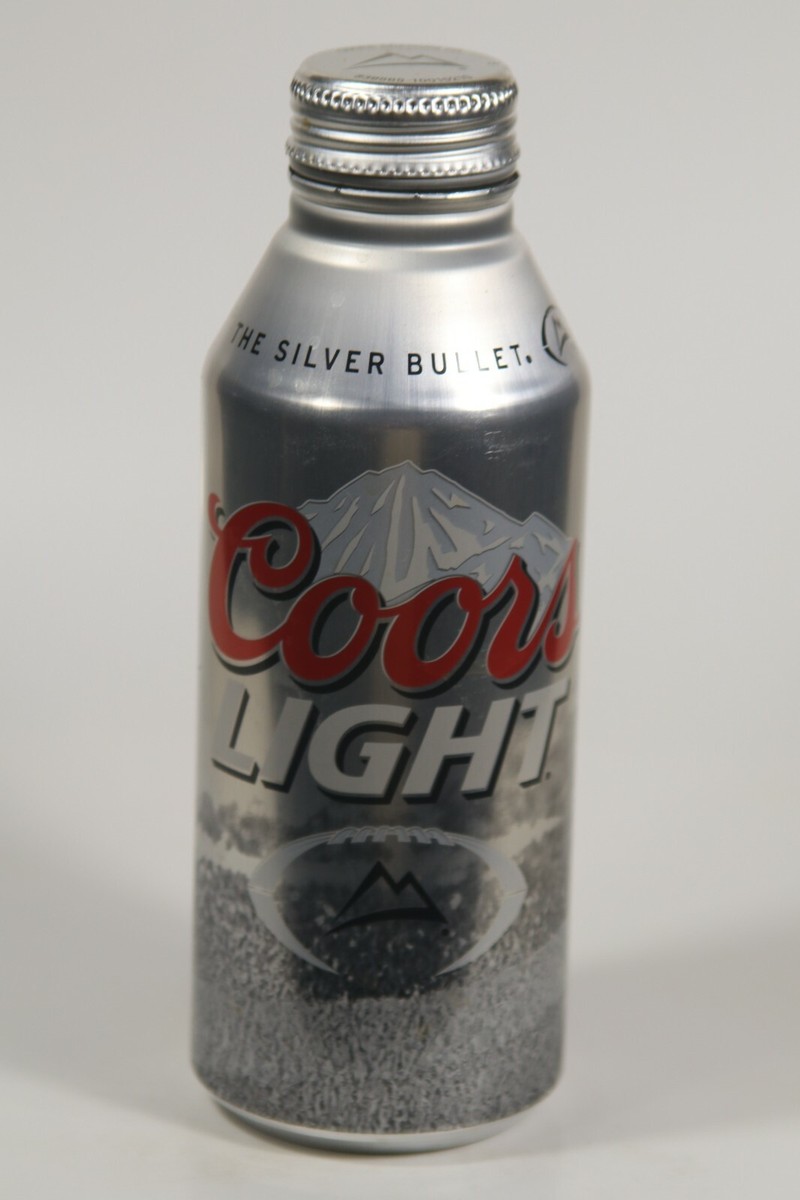 Coors Light Aluminium Bottles Shelly Lighting