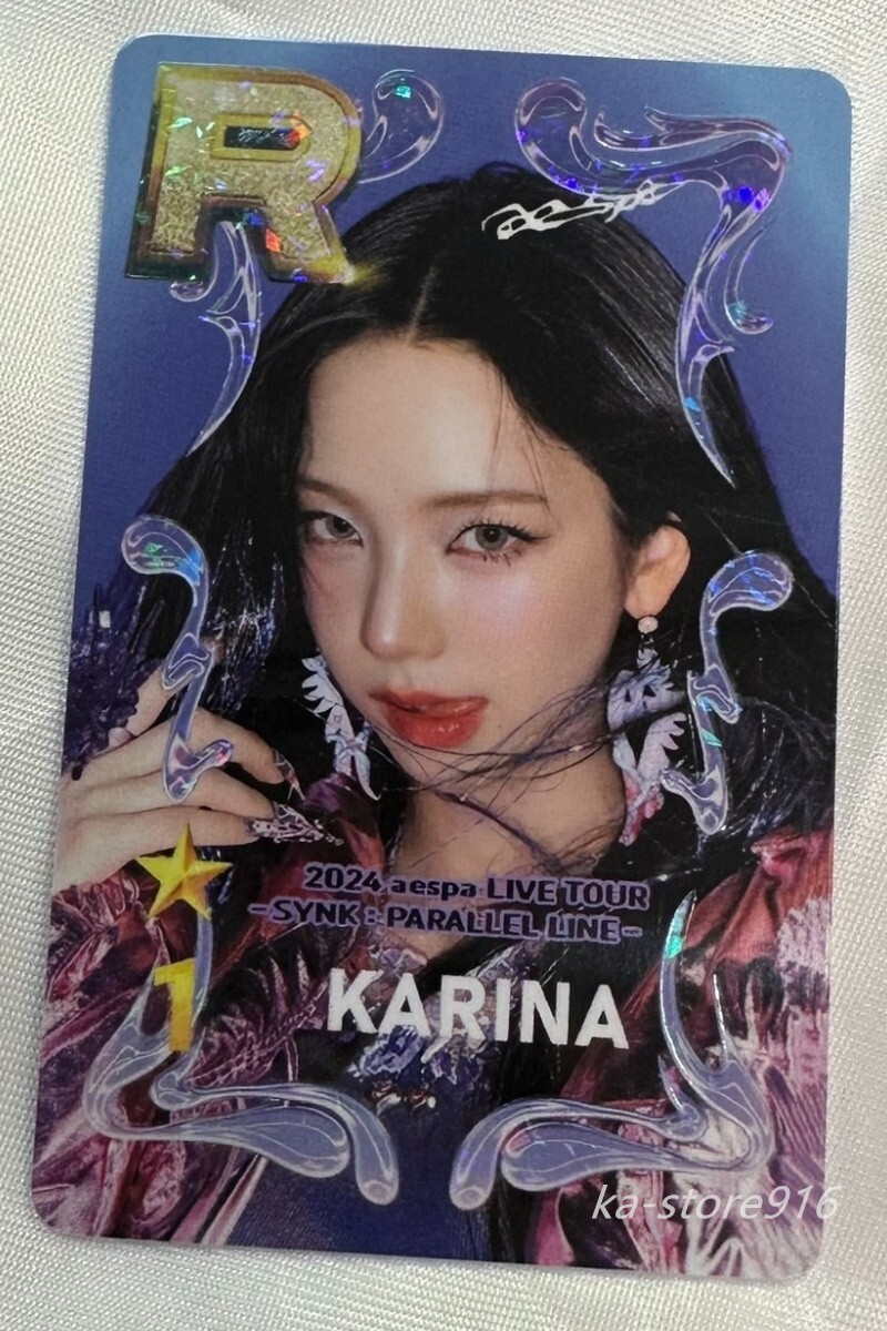aespa SYNK SUPERSTAR ソウル公演 限定 カリナ aespa SYNK SUPERSTAR ソウル公演 限定 カリナ KARINA aespa