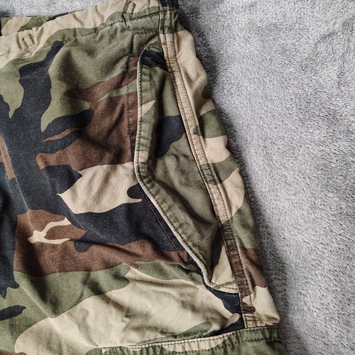 Vintage Abercrombie Fitch Cargo Pants Men XL Camo Baggy Fit Paratrooper Wide Leg - Picture 11 of 24