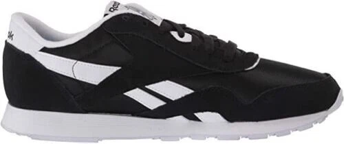 Reebok Classic Nylon Black Black White FV1592 Men s Fashion Shoes