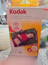 Kodak G200 Color Cartridge Photo Paper Kit For G Series Printer Docks open Box