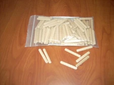100 pc. Wooden Dowels for Gluing 5/16 x 2 inch long