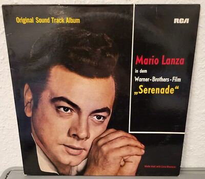 LP Mario Lanza/ Serenade (VG/VG)