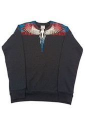 Marcelo Burlon Black Wings-Print Sweatshirt - Size S