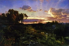 high quality oil painting handpainted on canvas "Dusk Wings"