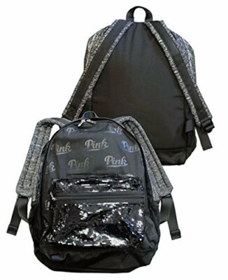 NEW Victoria's Secret PINK Campus Backpack Laptop Travel Book Bag Tote Rare Gift