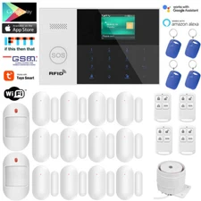 Y26 WiFi Cloud APP GSM Tuya Wireless IR Home House Security Alarm Burglar System