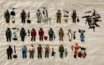 Vintage ARAH GIJOE 3.75' Action Figures Lot Bundle | eBay