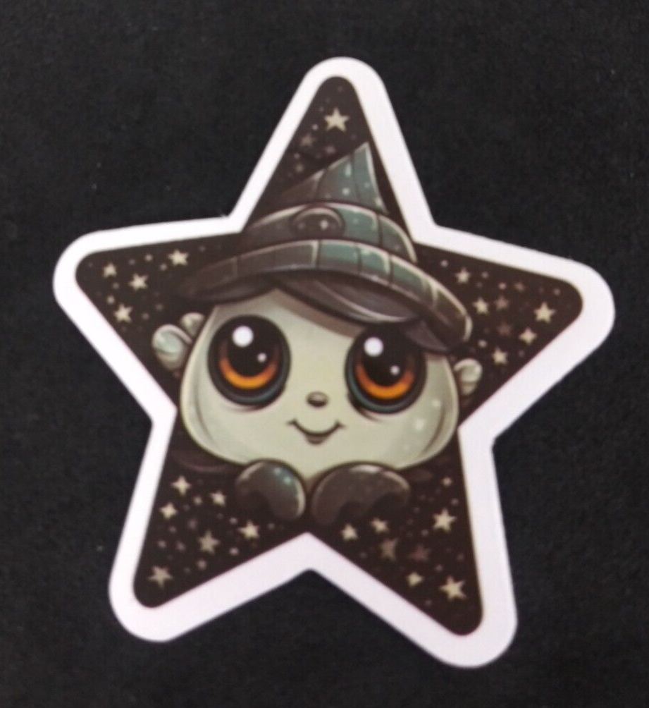 Bright Colorful Fun & Happy Star Sticker 2