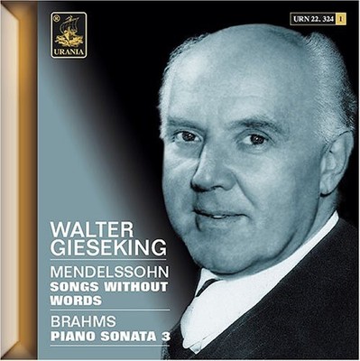 Walter Gieseking - Lieder Ohne Worte [New CD]