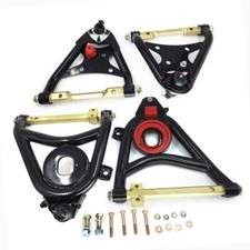 Upper Lower Tubular Control Arms Suspension Kit For Chevy Impala Bel Air 58-64