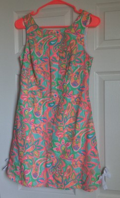 lilly pulitzer pink and blue dress