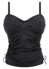NWT Fantasie Versailles Underwire Control Tankini Swim Top 5751 Black sz 32DD
